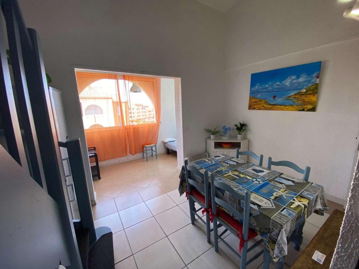 Appartement T2 Mezzanine A 5 Min De La Plage - 5 Couchages, Parking, Port Leucate - Fr-1-81-546 Dış mekan fotoğraf